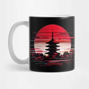 Sensoji Temple Circle Design Mug